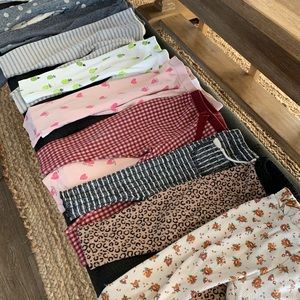 11 pair of Zara pants